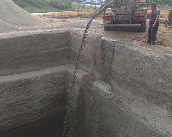 沉井锚喷井施工